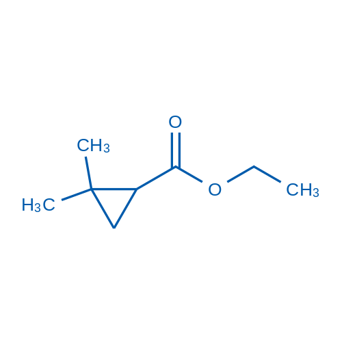 2,2-二甲基环丙甲酸乙酯,Ethyl 2,2-dimethylcyclopropanecarboxylate