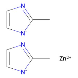 2-甲基咪唑锌MOF（ZIF-8）,Zinc 2-methylimidazole MOF (ZIF-8)