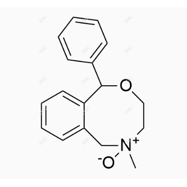 奈福泮N-氧化杂质,5-methyl-1-phenyl-3,4,5,6-tetrahydro-1H-benzo[f][1,4]oxazocine 5-oxide