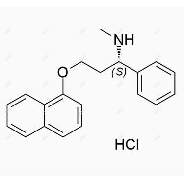 达泊西汀杂质5,(S)-N-methyl-3-(naphthalen-1-yloxy)-1-phenylpropan-1-amine hydrochloride