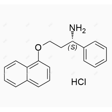 达泊西汀杂质7,(S)-3-(naphthalen-1-yloxy)-1-phenylpropan-1-amine hydrochloride
