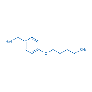 4-戊氧基苄胺,(4-(Pentyloxy)phenyl)methanamine