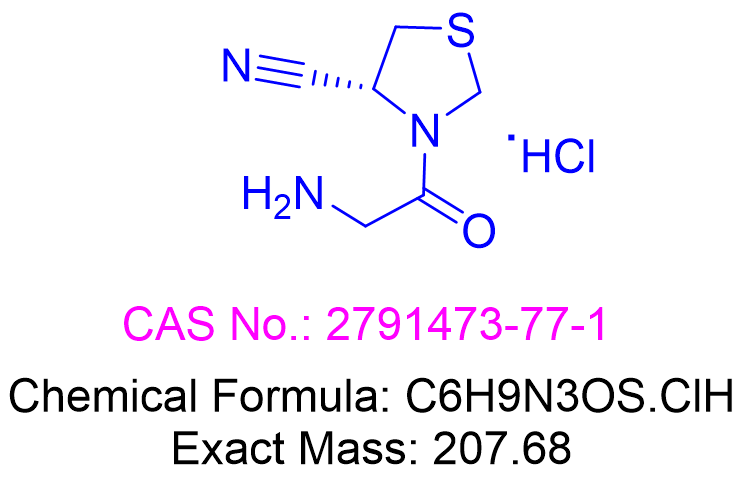 (R)-3-glycylthiazolidine-4-carbonitrile hydrochloride,(R)-3-glycylthiazolidine-4-carbonitrile hydrochloride