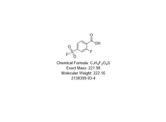 2-氟-4-(氟磺酰基)苯甲酸,Benzoic acid, 2-fluoro-4-(fluorosulfonyl)-
