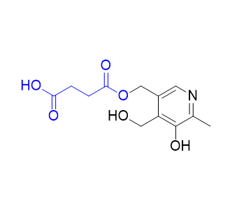 维生素B6杂质14,4-((5-hydroxy-4-(hydroxymethyl)-6-methylpyridin-3-yl)methoxy)-4-oxobutanoic acid
