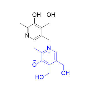 维生素B6杂质03,1-((5-hydroxy-4-(hydroxymethyl)-6-methylpyridin-3-yl)methyl)-4,5-bis(hydroxymethyl)-2-methylpyridin-1-ium-3-olate