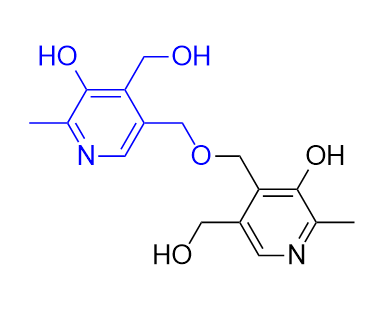维生素B6杂质08,4-(((5-hydroxy-4-(hydroxymethyl)-6-methylpyridin-3-yl)methoxy)methyl)-5-(hydroxymethyl)-2-methylpyridin-3-ol