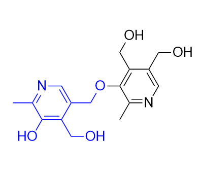 维生素 B6 杂质05,(5-((5-hydroxy-4-(hydroxymethyl)-6-methylpyridin-3-yl)methoxy)-6- methylpyridine-3,4-diyl)dimethanol dihydrochloride