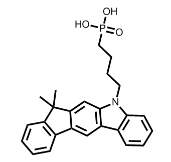 (4-(7,7-dimethylindeno[2,1-b]carbazol-5(7H)-yl)butyl)phosphonic acid