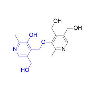 维生素B6杂质06,(5-((3-hydroxy-5-(hydroxymethyl)-2-methylpyridin-4-yl)methoxy)-6-methylpyridine-3,4-diyl)dimethanol