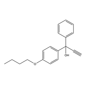 苯甲醇,4-丁氧基-α-乙炔-α-苯基