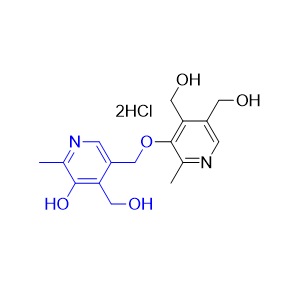 维生素B6杂质05,(5-((5-hydroxy-4-(hydroxymethyl)-6-methylpyridin-3-yl)methoxy)-6- methylpyridine-3,4-diyl)dimethanol dihydrochloride
