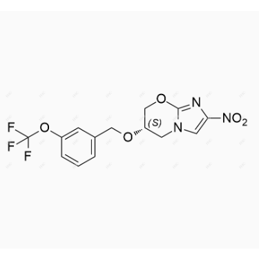 普托马尼杂质3,(S)-2-nitro-6-((3-(trifluoromethoxy)benzyl)oxy)-6,7-dihydro-5H-imidazo[2,1-b][1,3]oxazine