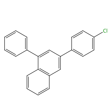 3-(4-氯苯基)-1-苯基萘,3-(4-Chlorophenyl)-1-phenylnaphthalene