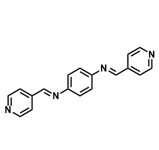 (E,E)-N1,N4-双(吡啶-4-亚甲基)苯-1,4-二胺,(E,E)-N1,N4-Bis(pyridin-4-ylmethylene)benzene-1,4-diamine