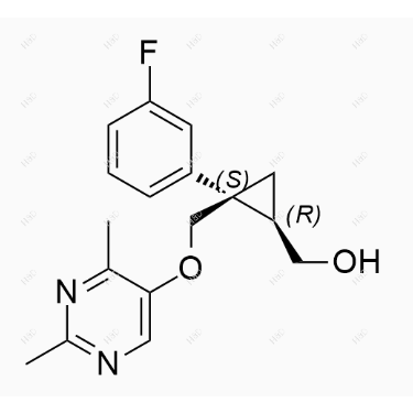 莱博雷生杂质4,((1R,2S)-2-(((2,4-dimethylpyrimidin-5-yl)oxy)methyl)-2-(3-fluorophenyl)cyclopropyl)methanol