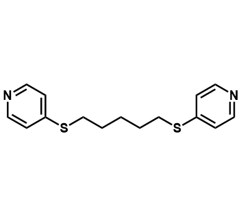 1,5-双(吡啶-4-硫基)戊烷,1,5-Bis(pyridin-4-ylthio)pentane