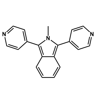 2-甲基-1,3-二(吡啶-4-基)-2H-异吲哚,2-Methyl-1,3-di(pyridin-4-yl)-2H-isoindole