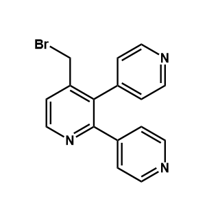 4'-(溴甲基)-4,2':3',4''-三联吡啶,4'-(Bromomethyl)-4,2':3',4''-terpyridine