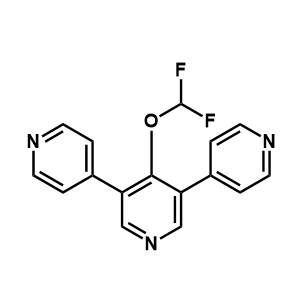 4'-(二氟甲氧基)-4,3':5',4''-三联吡啶,4'-(Difluoromethoxy)-4,3':5',4''-terpyridine