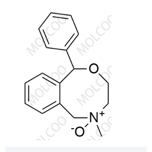 奈福泮N-氧化杂质,Nefopam N-Oxide;5-methyl-1-phenyl-3,4,5,6-tetrahydro-1H-benzo[f][1,4]oxazocine 5-oxide