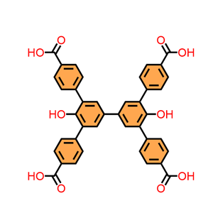 5',5''-双(4-羧基苯基)-4'',6'-二羟基-[1,1':3',1'':3'',1'''-四苯基]-4,4'''-二羧酸