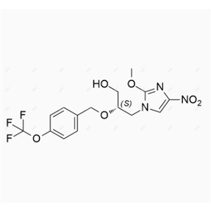 普托马尼杂质5,(S)-3-(2-methoxy-4-nitro-1H-imidazol-1-yl)-2-((4-(trifluoromethoxy)benzyl)oxy)propan-1-ol