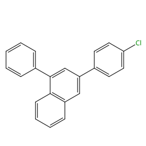 3-(4-氯苯基)-1-苯基萘,3-(4-Chlorophenyl)-1-phenylnaphthalene