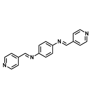 (E,E)-N1,N4-双(吡啶-4-亚甲基)苯-1,4-二胺