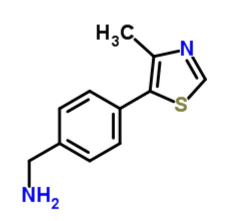 (4-(4-甲基噻唑-5-基)苯基)甲胺,(4-(4-Methylthiazol-5-yl)phenyl)methanamine