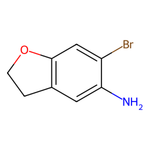 6-溴 -2,3-二氢 -1-苯并呋喃 -5-胺,6-bromo-2,3-dihydro-1-benzofuran-5-amine