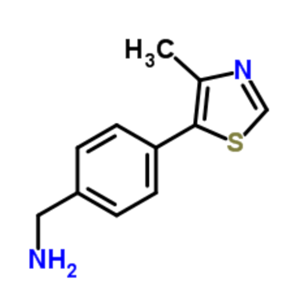 (4-(4-甲基噻唑-5-基)苯基)甲胺,(4-(4-Methylthiazol-5-yl)phenyl)methanamine