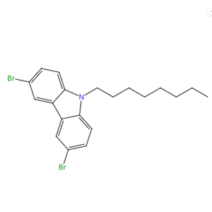 3,6-二溴-9-辛基-9H-咔唑；79554-93-1