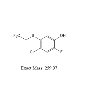 三氟乙基硫醚中间体
