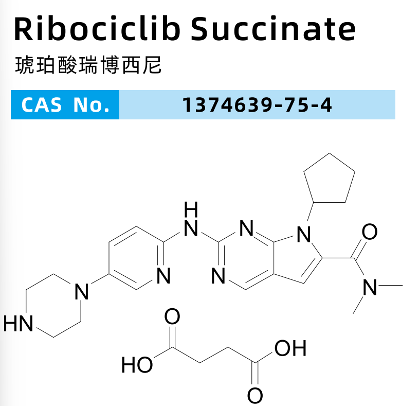 瑞博西尼琥珀酸盐,Ribociclib succinate