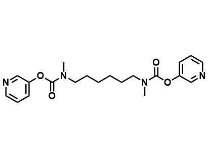 二(吡啶-3-基)己烷-1,6-二基双(甲基氨基甲酸酯),Di(pyridin-3-yl) hexane-1,6-diylbis(methylcarbamate)