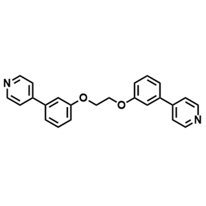 1,2-双(3-(吡啶-4-基)苯氧基)乙烷