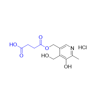 维生素 B6 杂质14,4-((5-hydroxy-4-(hydroxymethyl)-6-methylpyridin-3-yl)methoxy)-4- oxobutanoic acid hydrochloride