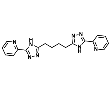 1,4-双[5-(吡啶-2-基)-4H-1,2,4-三唑-3-基]丁烷,1,4-Bis(5-(pyridin-2-yl)-4H-1,2,4-triazol-3-yl)butane