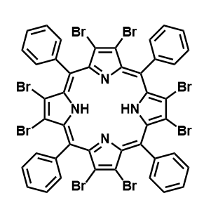 2,3,7,8,12,13,17,18-八溴-5,10,15,20-四苯基卟啉,2,3,7,8,12,13,17,18-Octabromo-5,10,15,20-tetraphenylporphyrin