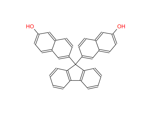 9,9-双(6-羟基-2-萘基)芴,9,9-bis(6-hydroxy-2-naphthyl)fluorene