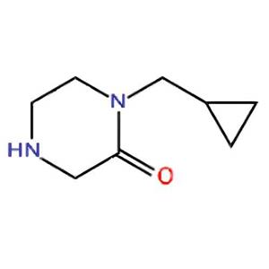 1-(环丙基甲基)哌嗪-2-酮