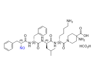 地非法林杂质21,4-amino-1-(((R)-2-nitroso-3-phenylpropanoyl)-D-phenylalanyl-D-leucyl-D-lysyl)piperidine-4-carboxylic acid formate