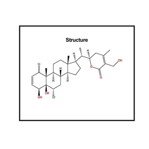 BP5318 52329-20-1 6α-氯-5β-羟基醉茄素A