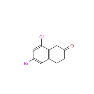 6-溴-8-氯-3,4-二氢萘-2(1H)-酮