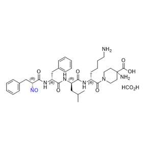 地非法林杂质21,4-amino-1-(((R)-2-nitroso-3-phenylpropanoyl)-D-phenylalanyl-D-leucyl-D-lysyl)piperidine-4-carboxylic acid formate