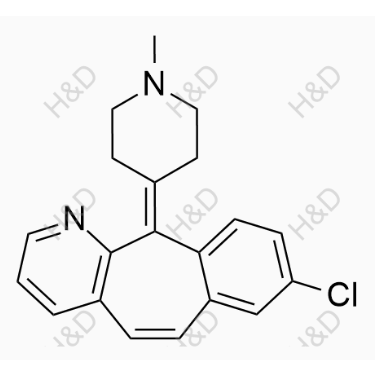 氯雷他定杂质42,8-chloro-11-(1-methylpiperidin-4-ylidene)-11H-benzo[5,6]cyclohepta[1,2-b]pyridine