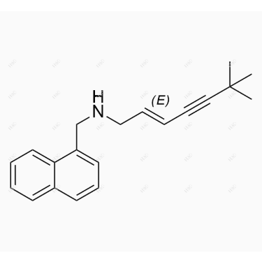N-去甲基特比萘芬,(E)-6,6-dimethyl-N-(naphthalen-1-ylmethyl)hept-2-en-4-yn-1-amine
