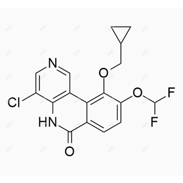 罗氟司特杂质17,4-chloro-10-(cyclopropylmethoxy)-9-(difluoromethoxy)benzo[c][1,6]naphthyridin-6(5H)-one