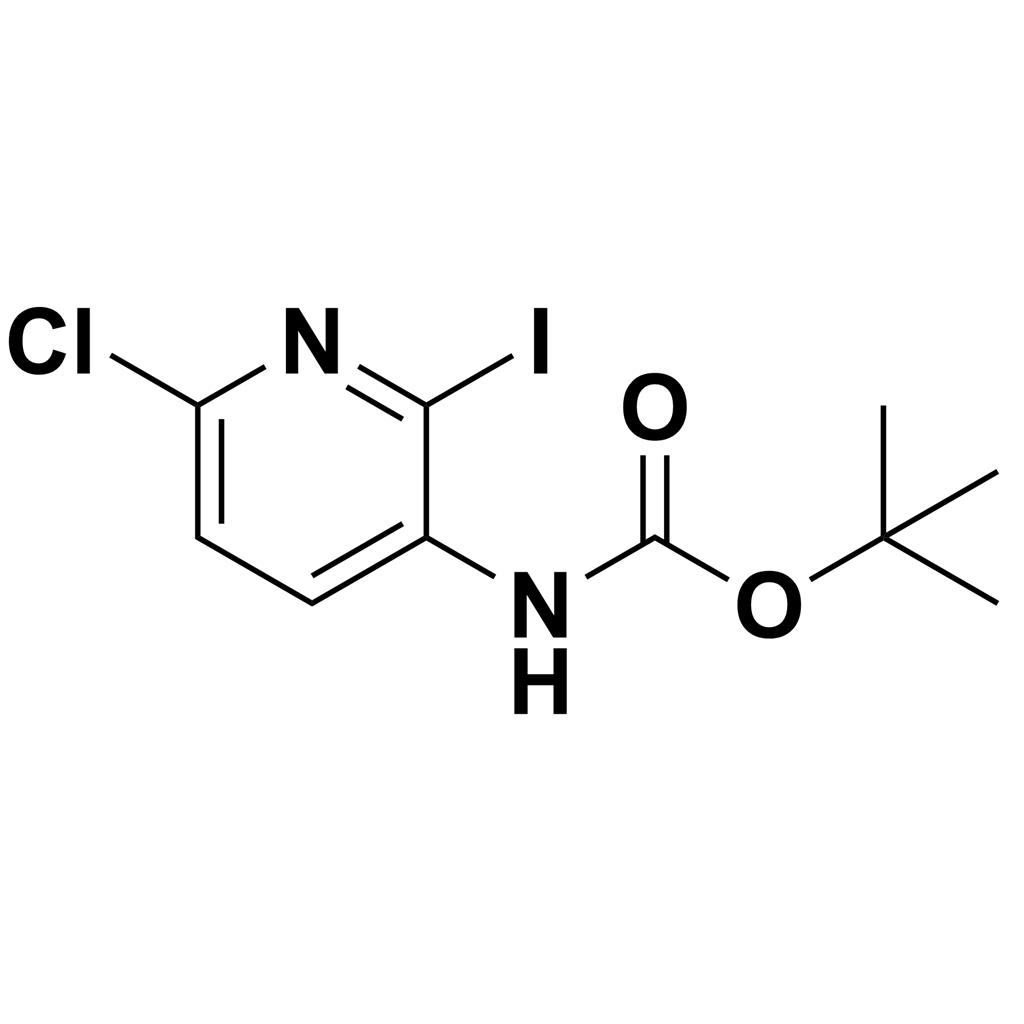 (6-氯-2-碘吡啶-3-基)氨基甲酸叔丁酯,tert-Butyl (6-chloro-2-iodopyridin-3-yl)carbamate